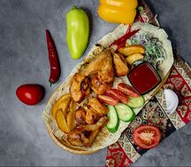 Шашлык куриный ассорти