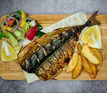 Скумбрия на мангале