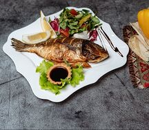 Дорадо на мангале