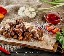 Шашлык из бараньи ребрышек