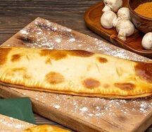 Хачапури гвезели с грибами и курицей 