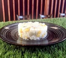 Рис с кукурузой и горошком