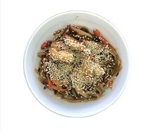 Удон с курицей