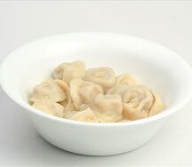 Пельмени с горбушей