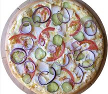 Чикенбургер пицца