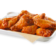 Куриные крылышки с соусом