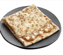 Блин с яблочным джемом