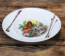 Бефстроганов с шампиньонами