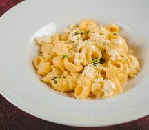 Паста Четыре сыра