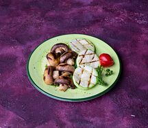 Цукини с шампиньонами