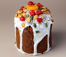 Морковный Пп кулич На меду, без дрожжей, сахара и молочных продуктов