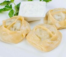 Манты с бараниной