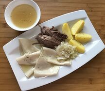 Бешбармак из говядины