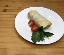 Блин с паштетом из говяжьей печени