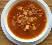 Щи из квашенной капусты