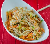 Фунчоза со свининой