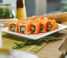 Калифорния с креветкой