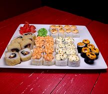 Из запеченных роллов