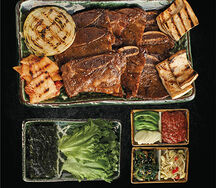 Ребрышки в соусе кальби BBQ