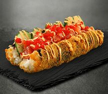 Маки дог с лососем
