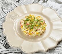 Салат из крабовых палочек