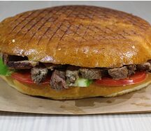 Шаурма из печени говядины