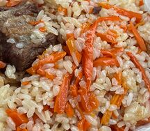 Плов с говядиной