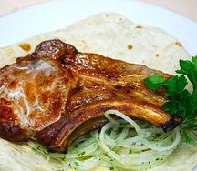 Шашлык из cвинoй корейки