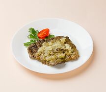 Отбивная из печени