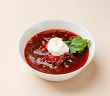 Борщ с говядиной