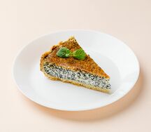 Торт творожный с маком