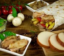 Шаурма Дубай Арабия с курицей 