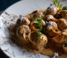 Улитки по-бургундски