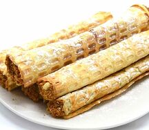 Трубочки с вареной сгущенкой