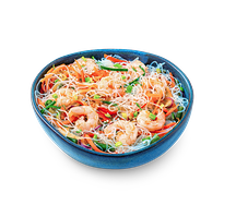 Вок Фунчоза с креветками