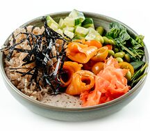 Поке с форелью