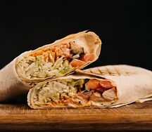 Мини-шаурма из свинины