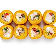 Ролл Жареная тортилья с беконом и курочкой