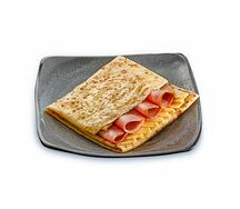 Блин с ветчиной и сыром