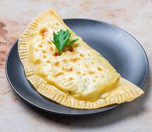 Кутабы с сыром и зеленью