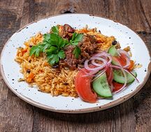 Плов с говядиной