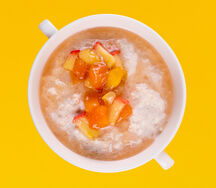 Овсянка с фруктами