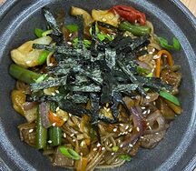 Якисоба курица-бекон