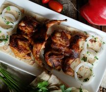 Шашлык из перепела табака