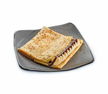 Блин с бананом и шоколадом