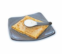 Блин со сметаной