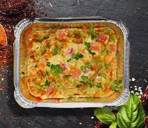 Омлет с ветчиной и сыром