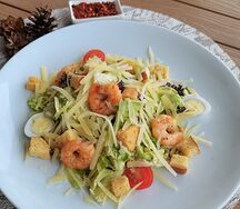 Цезарь с креветками