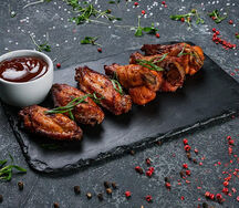 Куриные крылья гриль