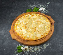 Четыре сыра 30см/тонкое